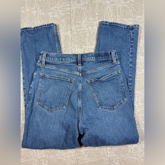 Abercrombie and Fitch The 90s Straight Ultra High Rise Distressed Boho Jean 29/8 - Picture 8 of 8